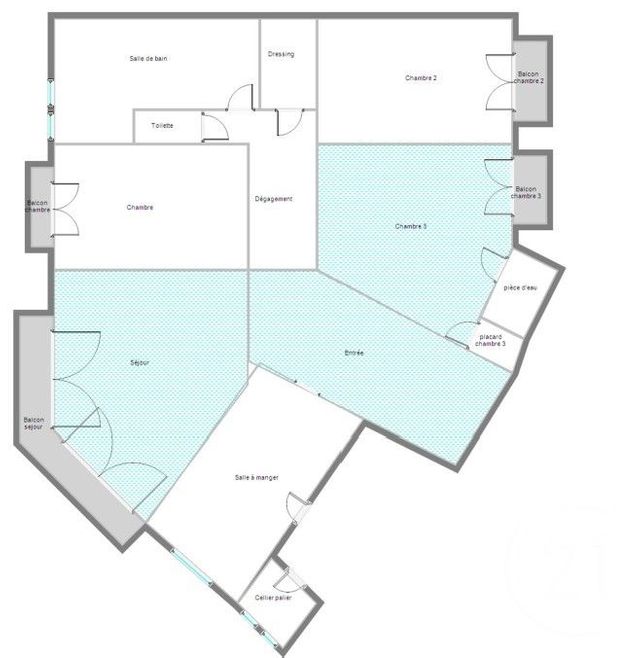 Appartement F7 &agrave; vendre - 7 pi&egrave;ces - 158,67 m2 - Boulogne Billancourt - 92 - ILE-DE-FRANCE