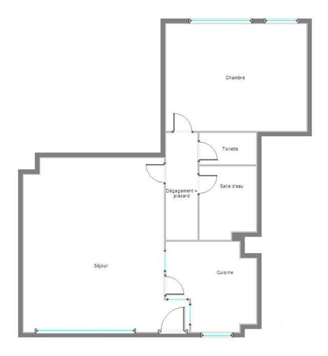 Appartement T2 à louer - 2 pièces - 38,04 m2 - Boulogne Billancourt - 92 - ILE-DE-FRANCE