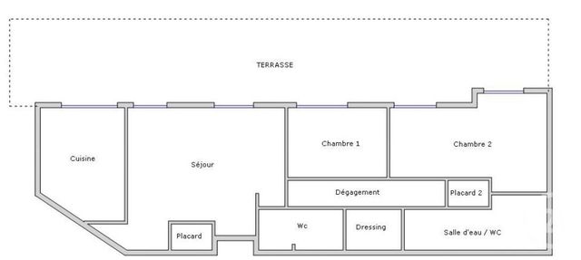 Appartement T4 &agrave; louer - 4 pi&egrave;ces - 84,63 m2 - Boulogne Billancourt - 92 - ILE-DE-FRANCE