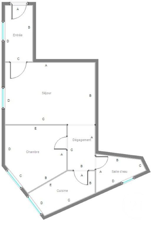 Appartement F2 &agrave; vendre - 2 pi&egrave;ces - 36,80 m2 - Boulogne Billancourt - 92 - ILE-DE-FRANCE