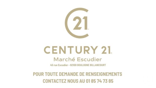Appartement T2 &agrave; vendre - 2 pi&egrave;ces - 48,04 m2 - Boulogne Billancourt - 92 - ILE-DE-FRANCE