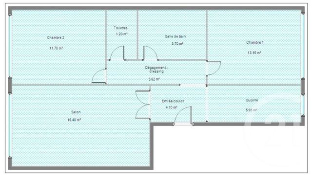Appartement T3 &agrave; vendre - 3 pi&egrave;ces - 62,02 m2 - Boulogne Billancourt - 92 - ILE-DE-FRANCE