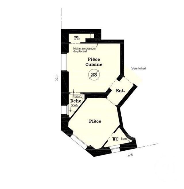 Appartement T2 &agrave; vendre - 2 pi&egrave;ces - 27,03 m2 - Boulogne Billancourt - 92 - ILE-DE-FRANCE