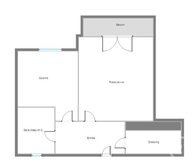 Appartement T1 &agrave; louer - 1 pi&egrave;ce - 36,05 m2 - Boulogne Billancourt - 92 - ILE-DE-FRANCE