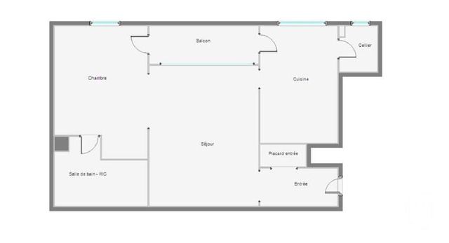 Appartement T2 &agrave; louer - 2 pi&egrave;ces - 55,59 m2 - Boulogne Billancourt - 92 - ILE-DE-FRANCE