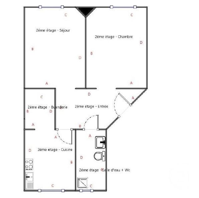 Appartement T2 &agrave; louer - 2 pi&egrave;ces - 32,02 m2 - Boulogne Billancourt - 92 - ILE-DE-FRANCE