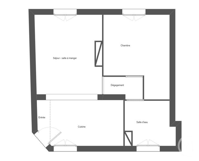 Appartement T2 &agrave; vendre - 2 pi&egrave;ces - 45,61 m2 - Boulogne Billancourt - 92 - ILE-DE-FRANCE