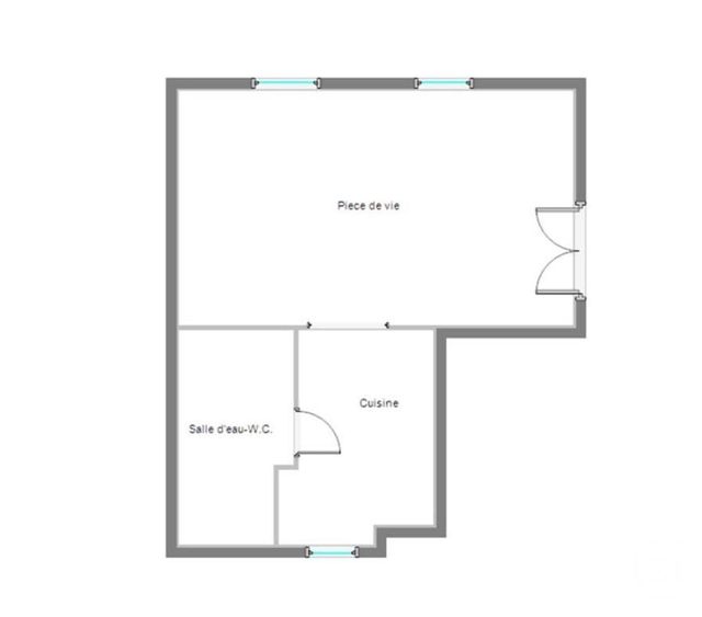 Appartement Studio &agrave; louer - 1 pi&egrave;ce - 22,05 m2 - Boulogne Billancourt - 92 - ILE-DE-FRANCE