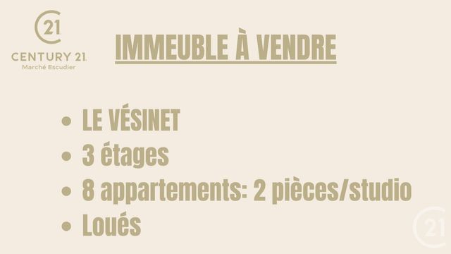 immeuble - LE VESINET - 78