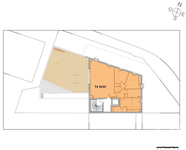 Appartement F4 à vendre - 4 pièces - 101 m2 - Montpellier - 34 - LANGUEDOC-ROUSSILLON