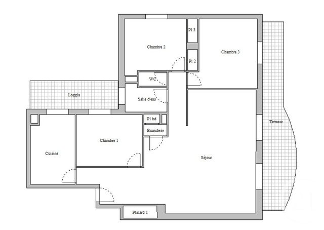 Appartement F4 &agrave; vendre - 4 pi&egrave;ces - 91 m2 - Montpellier - 34 - LANGUEDOC-ROUSSILLON