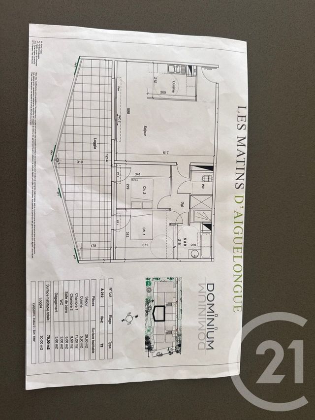 Appartement F3 &agrave; vendre - 3 pi&egrave;ces - 78,30 m2 - Montpellier - 34 - LANGUEDOC-ROUSSILLON