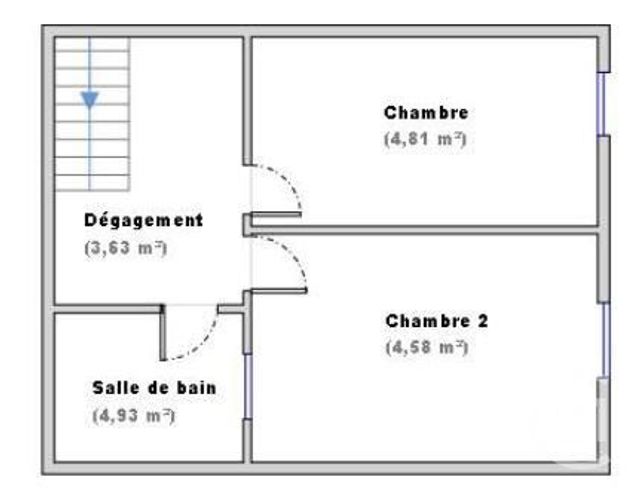 Appartement T3 à vendre - 3 pièces - 75,58 m2 - Lyon - 69004 - RHONE-ALPES