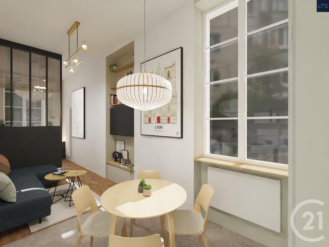 Appartement T2 &agrave; vendre - 2 pi&egrave;ces - 27,24 m2 - Lyon - 69004 - RHONE-ALPES