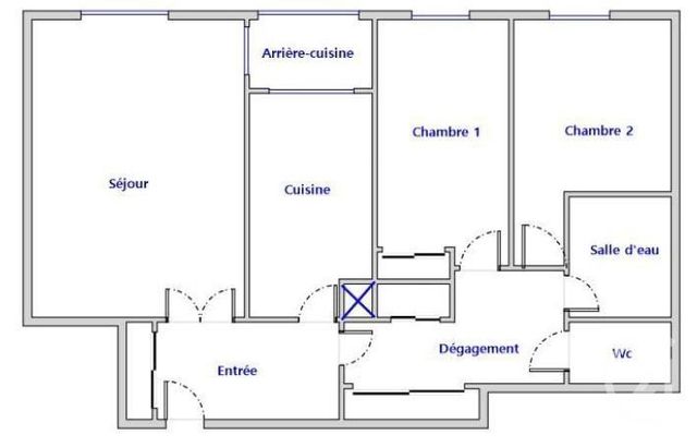 Appartement T3 &agrave; vendre - 3 pi&egrave;ces - 82,66 m2 - Lyon - 69004 - RHONE-ALPES