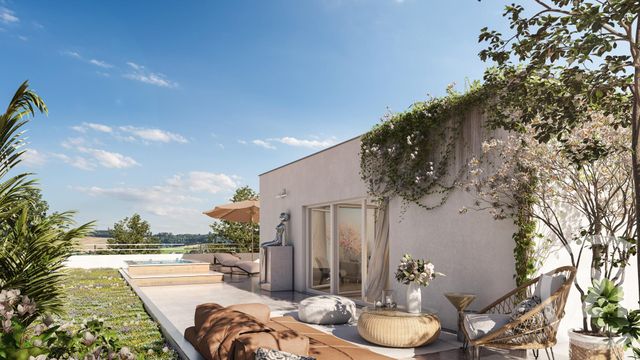 Appartement F2 &agrave; vendre - 2 pi&egrave;ces - 45,60 m2 - Sathonay Camp - 69 - RHONE-ALPES