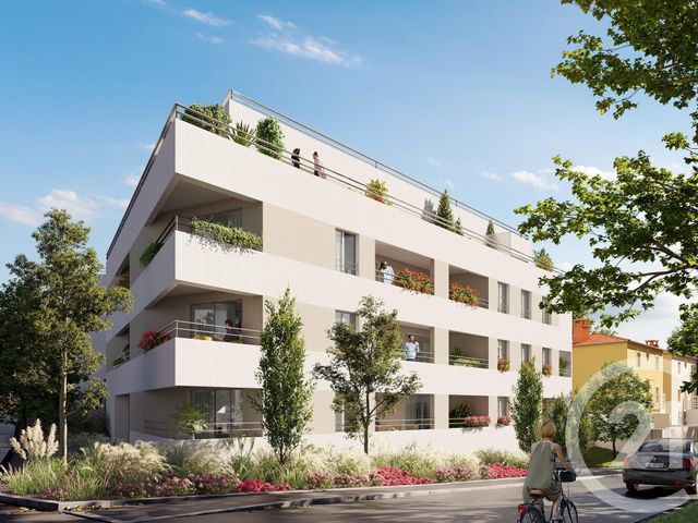 Appartement F2 &agrave; vendre - 2 pi&egrave;ces - 45,60 m2 - Sathonay Camp - 69 - RHONE-ALPES