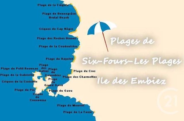 appartement - SIX FOURS LES PLAGES - 83