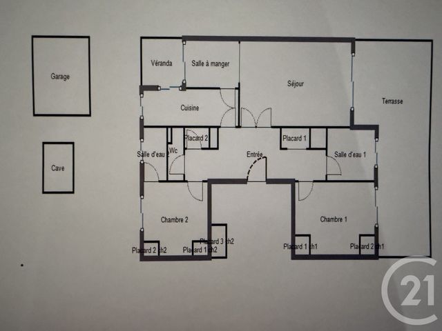 Appartement F3 &agrave; vendre - 3 pi&egrave;ces - 86,52 m2 - Antibes - 06 - PROVENCE-ALPES-COTE-D-AZUR