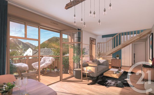 Appartement T4 &agrave; vendre - 5 pi&egrave;ces - 94,70 m2 - St Lary Soulan - 65 - MIDI-PYRENEES
