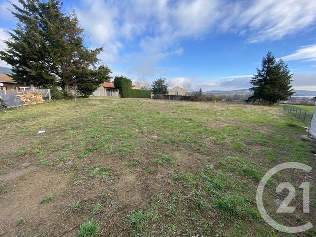 Terrain &agrave; vendre - 1319 m2 - Boulieu Les Annonay - 07 - RHONE-ALPES