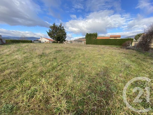 Terrain &agrave; vendre - 1319 m2 - Boulieu Les Annonay - 07 - RHONE-ALPES