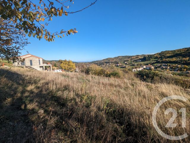 Terrain &agrave; vendre - 1300 m2 - Satillieu - 07 - RHONE-ALPES