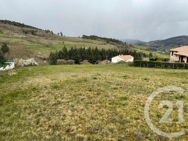 Terrain &agrave; vendre - 852 m2 - Boulieu Les Annonay - 07 - RHONE-ALPES