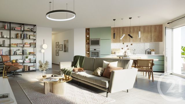 Appartement F3 à vendre - 3 pièces - 57,75 m2 - Bayonne - 64 - AQUITAINE