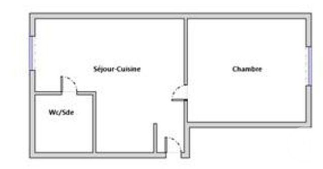 Appartement F2 &agrave; vendre - 2 pi&egrave;ces - 29,50 m2 - Levallois Perret - 92 - ILE-DE-FRANCE