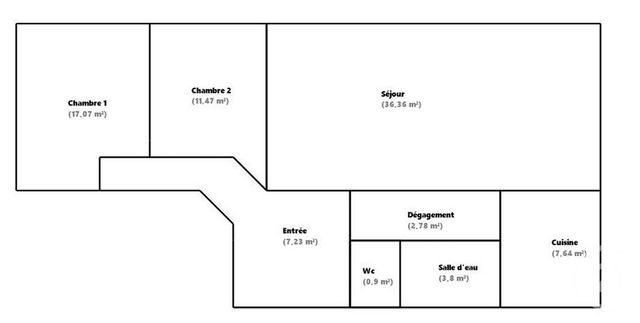 Appartement F4 &agrave; vendre - 4 pi&egrave;ces - 87,25 m2 - Levallois Perret - 92 - ILE-DE-FRANCE