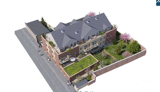 Appartement à vendre - 2 pièces - 41 m2 - Gournay En Bray - 76 - HAUTE-NORMANDIE