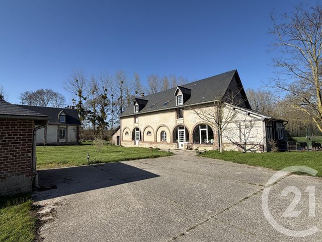 Maison &agrave; vendre - 6 pi&egrave;ces - 182 m2 - Bremontier Merval - 76 - HAUTE-NORMANDIE