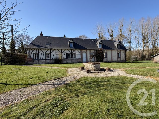 Maison &agrave; vendre - 6 pi&egrave;ces - 182 m2 - Bremontier Merval - 76 - HAUTE-NORMANDIE