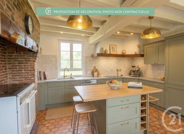 Maison &agrave; vendre - 9 pi&egrave;ces - 155 m2 - Hodeng Hodenger - 76 - HAUTE-NORMANDIE