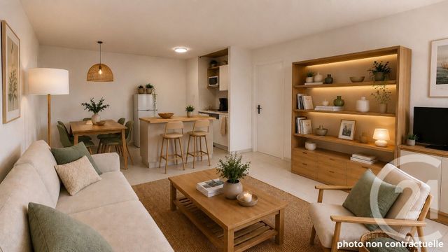 Appartement T2 &agrave; vendre - 2 pi&egrave;ces - 49,56 m2 - Le Lavandou - 83 - PROVENCE-ALPES-COTE-D-AZUR