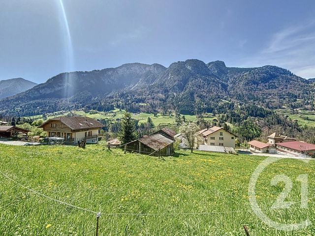 Terrain &agrave; vendre - 1398 m2 - Le Petit Bornand Les Glieres - 74 - RHONE-ALPES