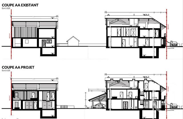 Appartement &agrave; vendre - 3 pi&egrave;ces - 60 m2 - St Pierre En Faucigny - 74 - RHONE-ALPES