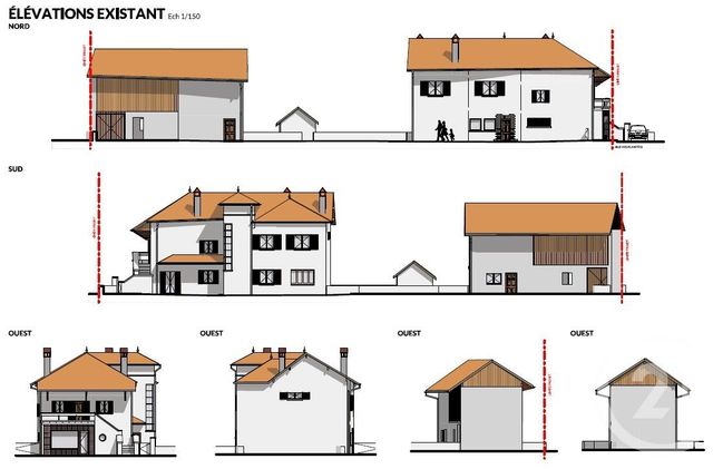 Appartement &agrave; vendre - 3 pi&egrave;ces - 60 m2 - St Pierre En Faucigny - 74 - RHONE-ALPES