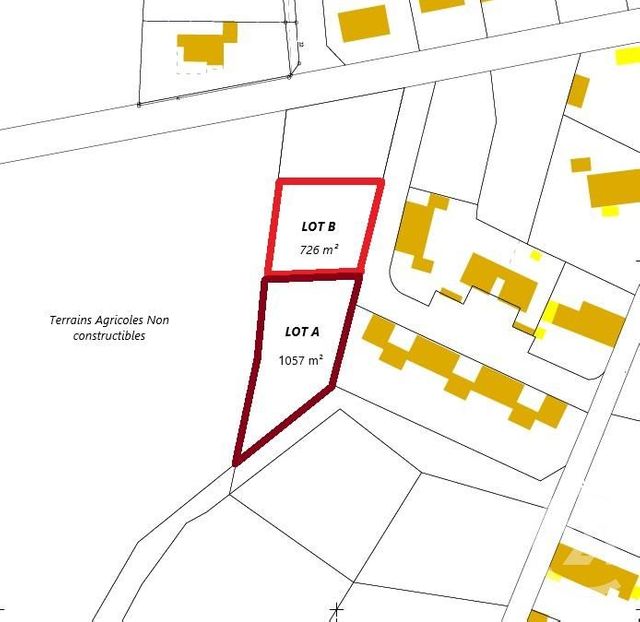 Terrain &agrave; vendre - 1057 m2 - Azereix - 65 - MIDI-PYRENEES