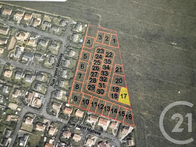 Terrain &agrave; vendre - 506 m2 - May Sur Orne - 14 - BASSE-NORMANDIE