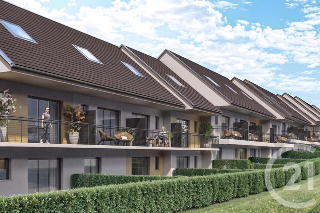 Appartement F3 &agrave; vendre - 3 pi&egrave;ces - 56,80 m2 - Eterville - 14 - BASSE-NORMANDIE