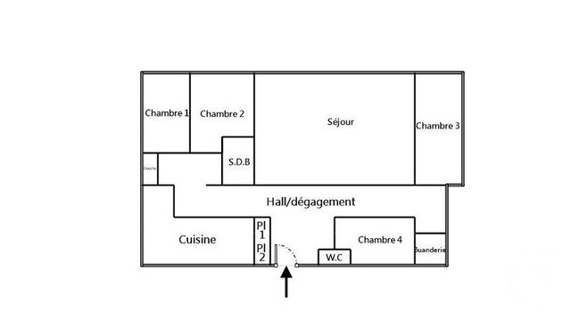 Appartement F6 &agrave; vendre - 5 pi&egrave;ces - 120 m2 - St Etienne - 42 - RHONE-ALPES