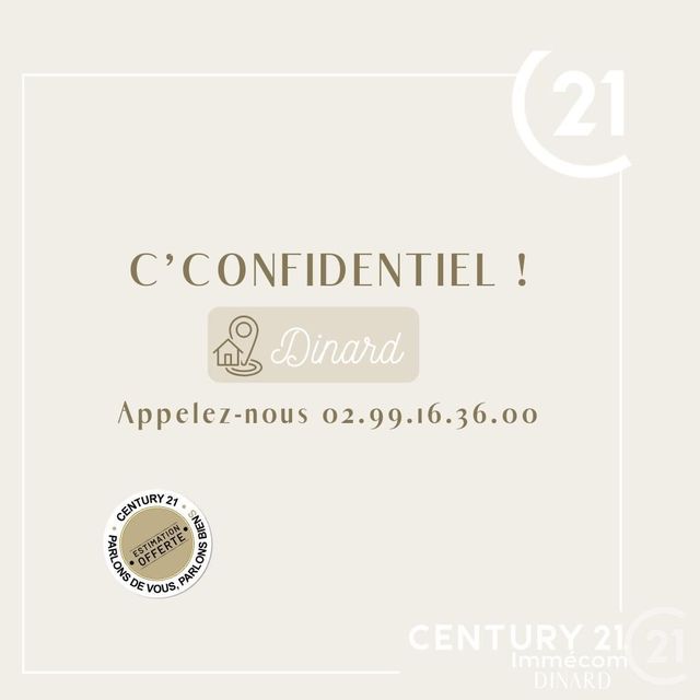 Maison &agrave; vendre - 3 pi&egrave;ces - 56 m2 - Dinard - 35 - BRETAGNE