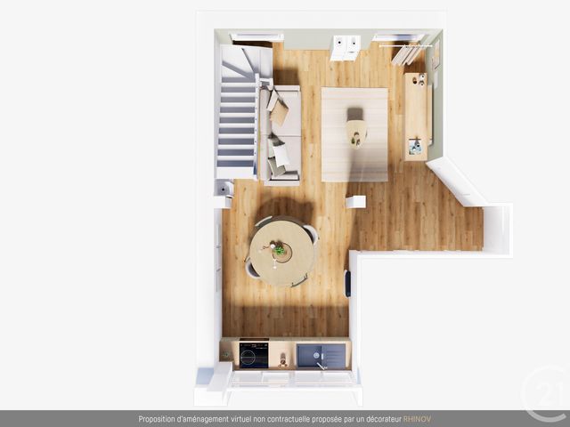 Appartement T4 à vendre - 4 pièces - 56,90 m2 - Dinard - 35 - BRETAGNE