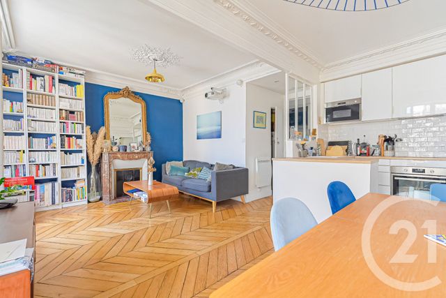 Appartement F3 &agrave; vendre - 3 pi&egrave;ces - 57 m2 - Paris - 75017 - ILE-DE-FRANCE