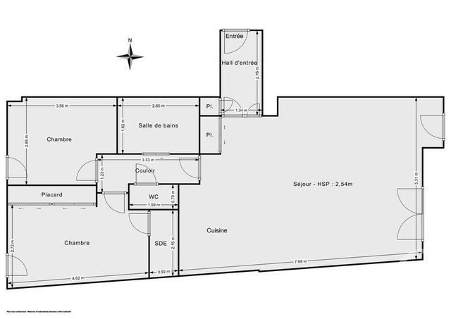 Appartement F3 &agrave; vendre - 3 pi&egrave;ces - 74,01 m2 - Ivry Sur Seine - 94 - ILE-DE-FRANCE