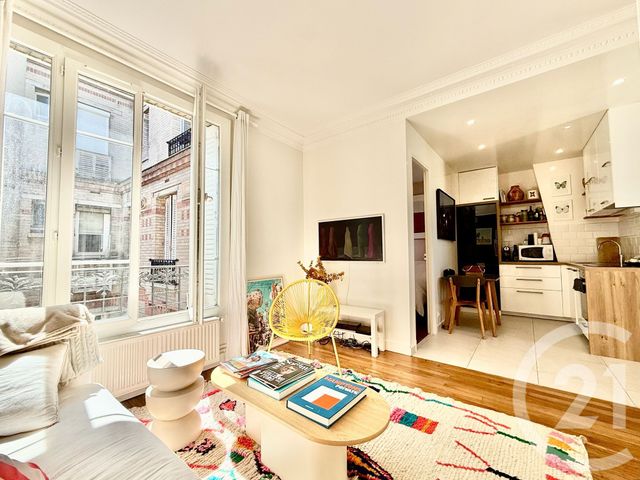 Appartement &agrave; vendre - 2 pi&egrave;ces - 37,32 m2 - Paris - 75017 - ILE-DE-FRANCE