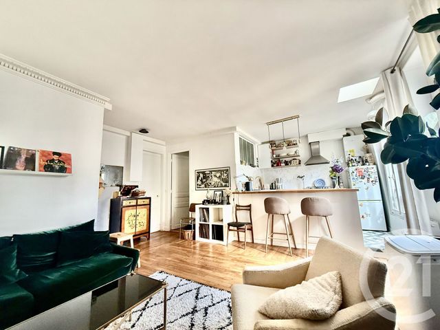 Appartement &agrave; vendre - 2 pi&egrave;ces - 44,29 m2 - Paris - 75018 - ILE-DE-FRANCE