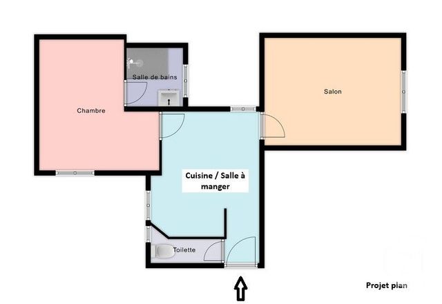 Appartement F2 &agrave; vendre - 2 pi&egrave;ces - 40,40 m2 - Clichy - 92 - ILE-DE-FRANCE